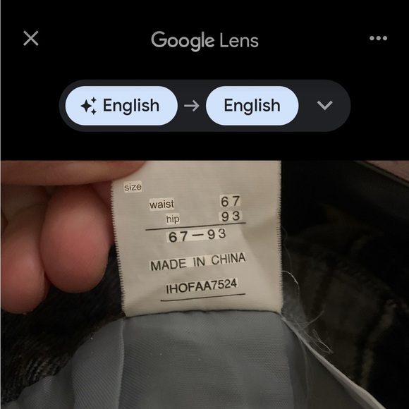 Japanese 100% Wool Tweed Skirt Gray
Maxi Skirt Plaid Skirt S - Picture 6 of 6